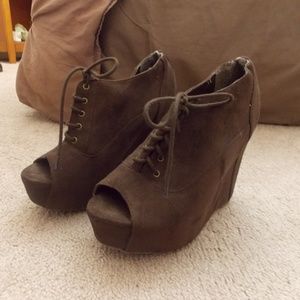 Wedge Booties